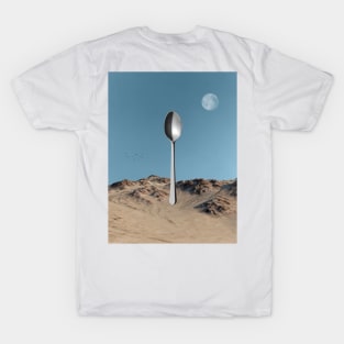 Spoon - Surreal/Collage Art T-Shirt